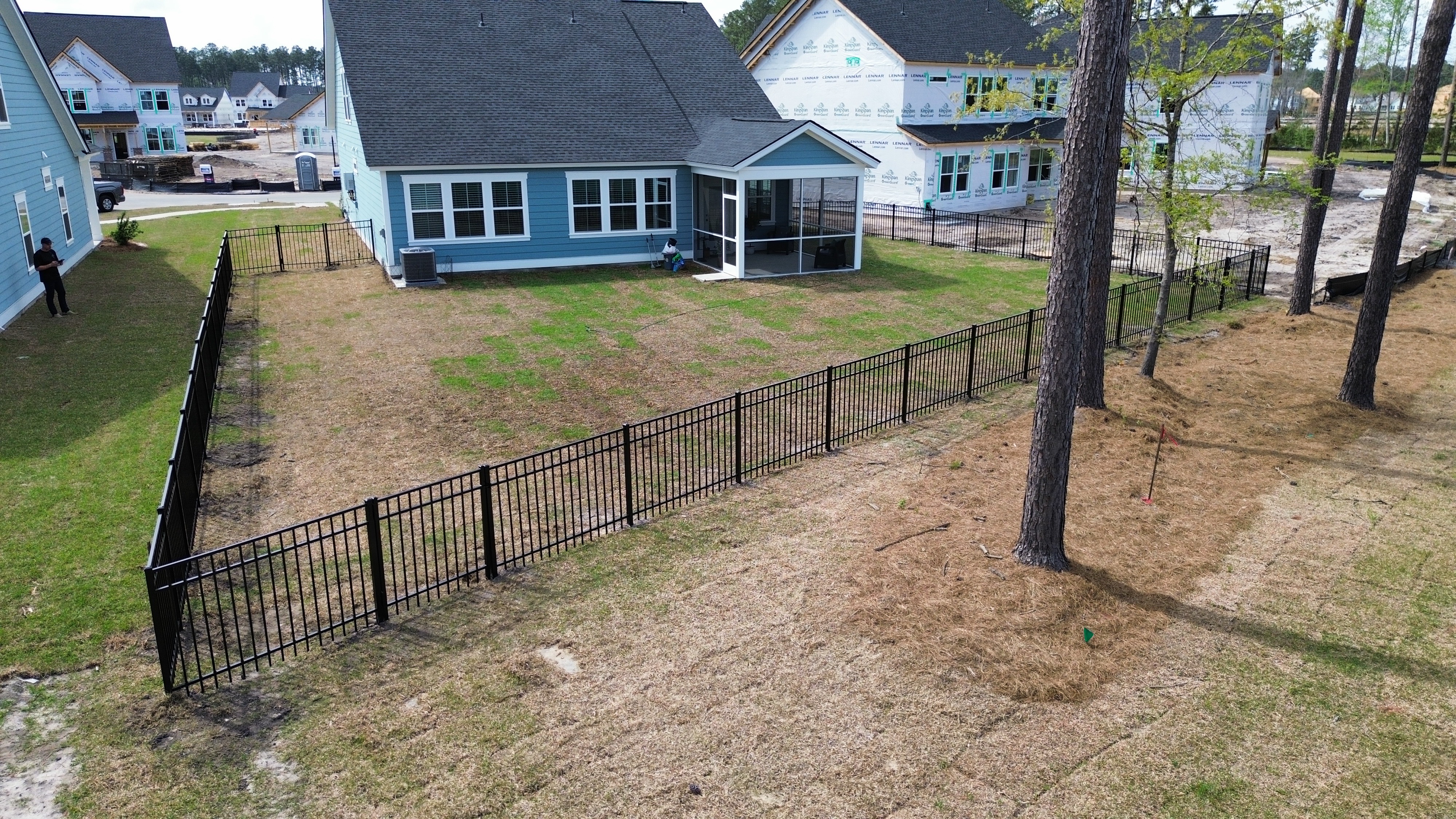 Aluminum Fence Installation in South Carolina
